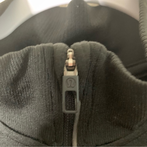 Lululemon Mens black metal vent tech 1/4 zip up pull over sweatshirt M - Picture 5 of 9